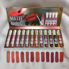 ROMANTIC MATTE Lip Gloss – Long-Lasting Velvet Finish