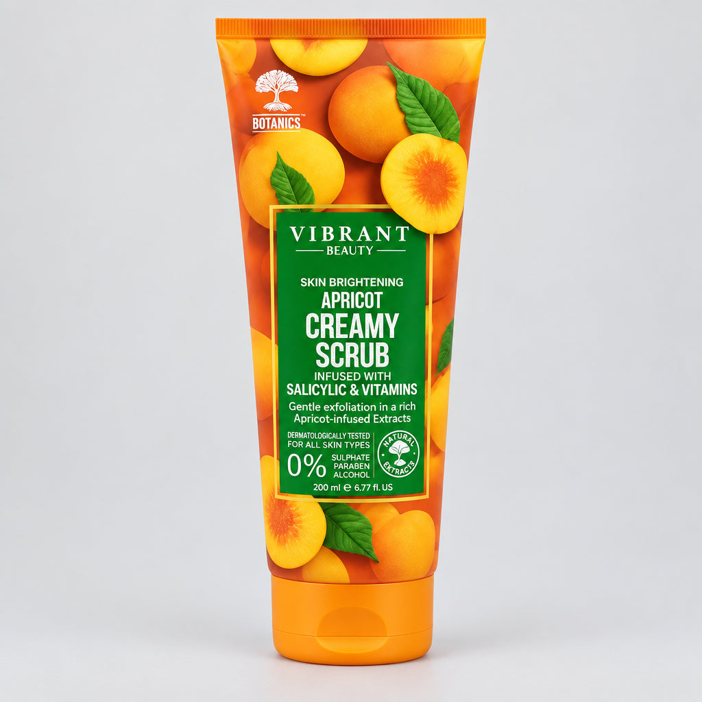 Vibrant Beauty Apricot Creamy Scrub - 200ml