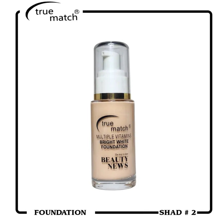 True Match Multiple Vitamins Bright White Foundation
