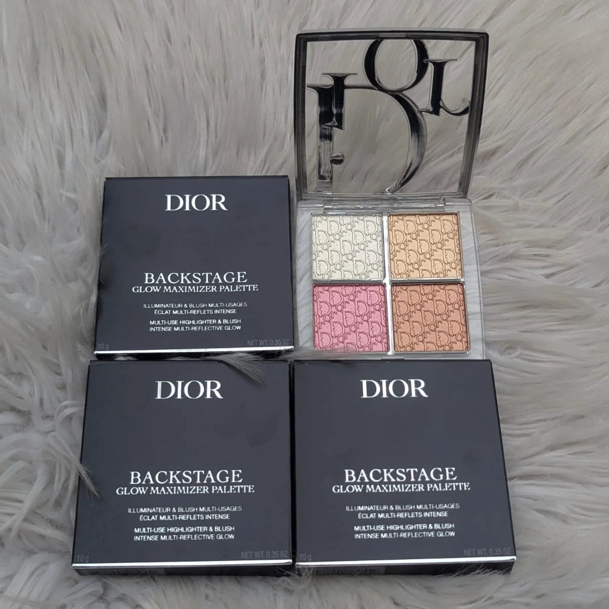 DIOR BACKSTAGE Glow Maximizer Blush Palette - 01 Universal Glow - Each