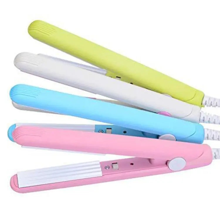 Mini Electronic Hair Crimper Curling Iron