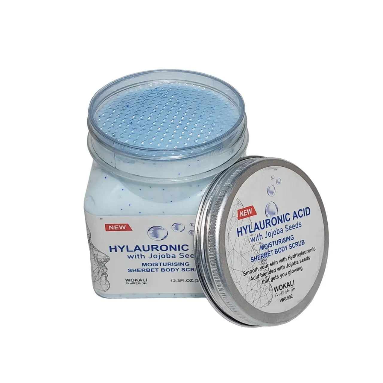 Wokali Hyaluronic Acid Scrub - 350ml