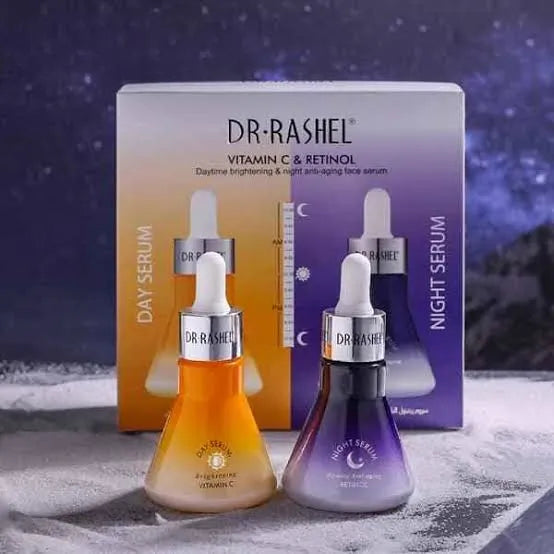 Dr.Rashel Vitamin C & Rentinol Day & Night Face Serum - 30ml