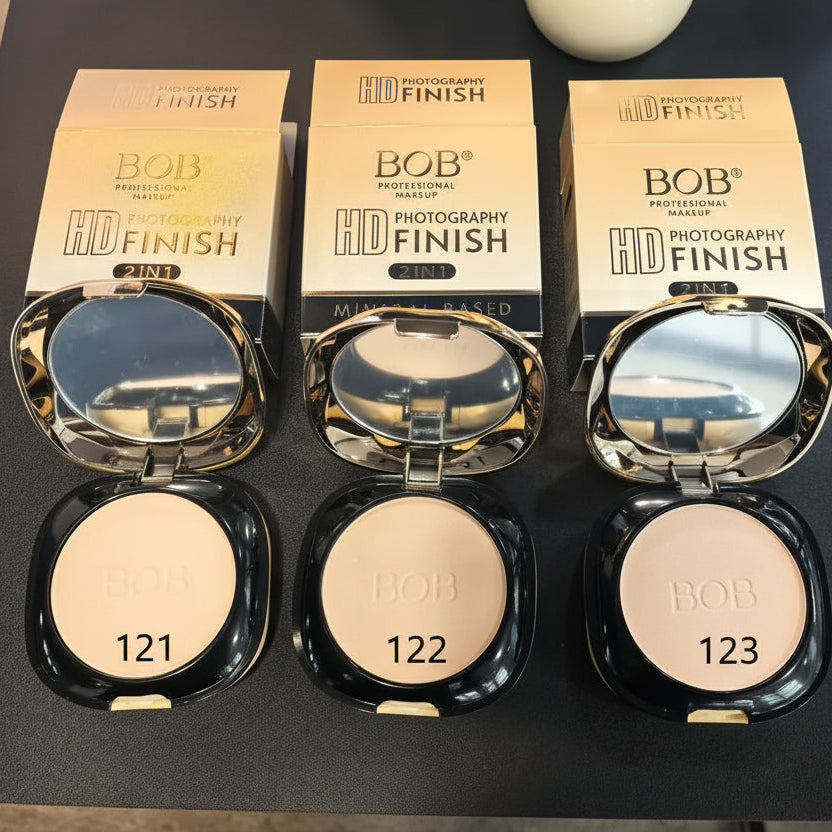 BOB HD Photography Finish Mineral 2 in 1 Face powder