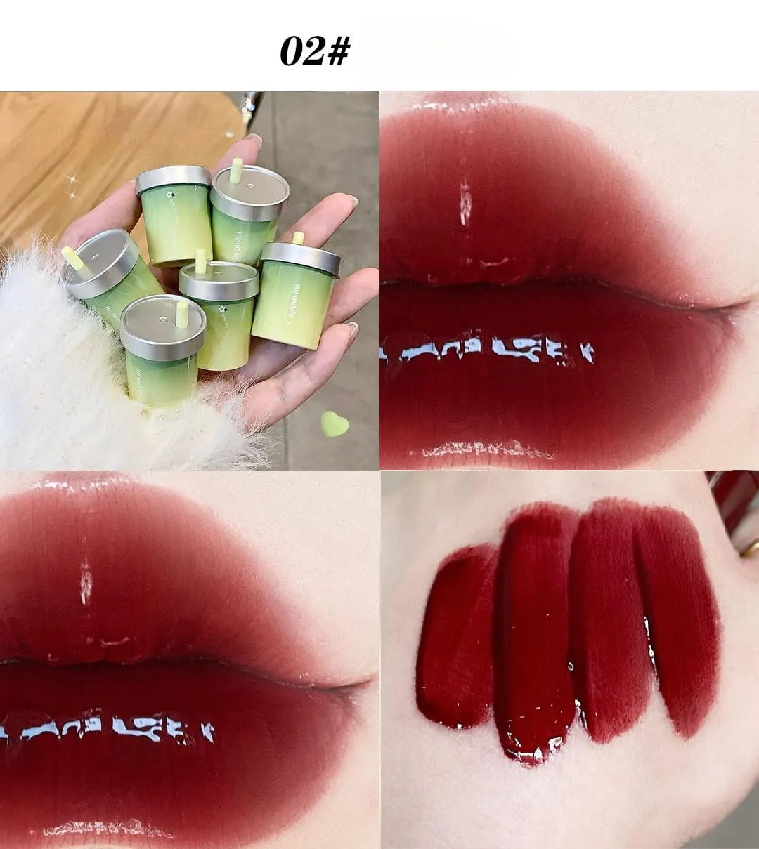 cappuvini mug lip gloss - 3pcs set