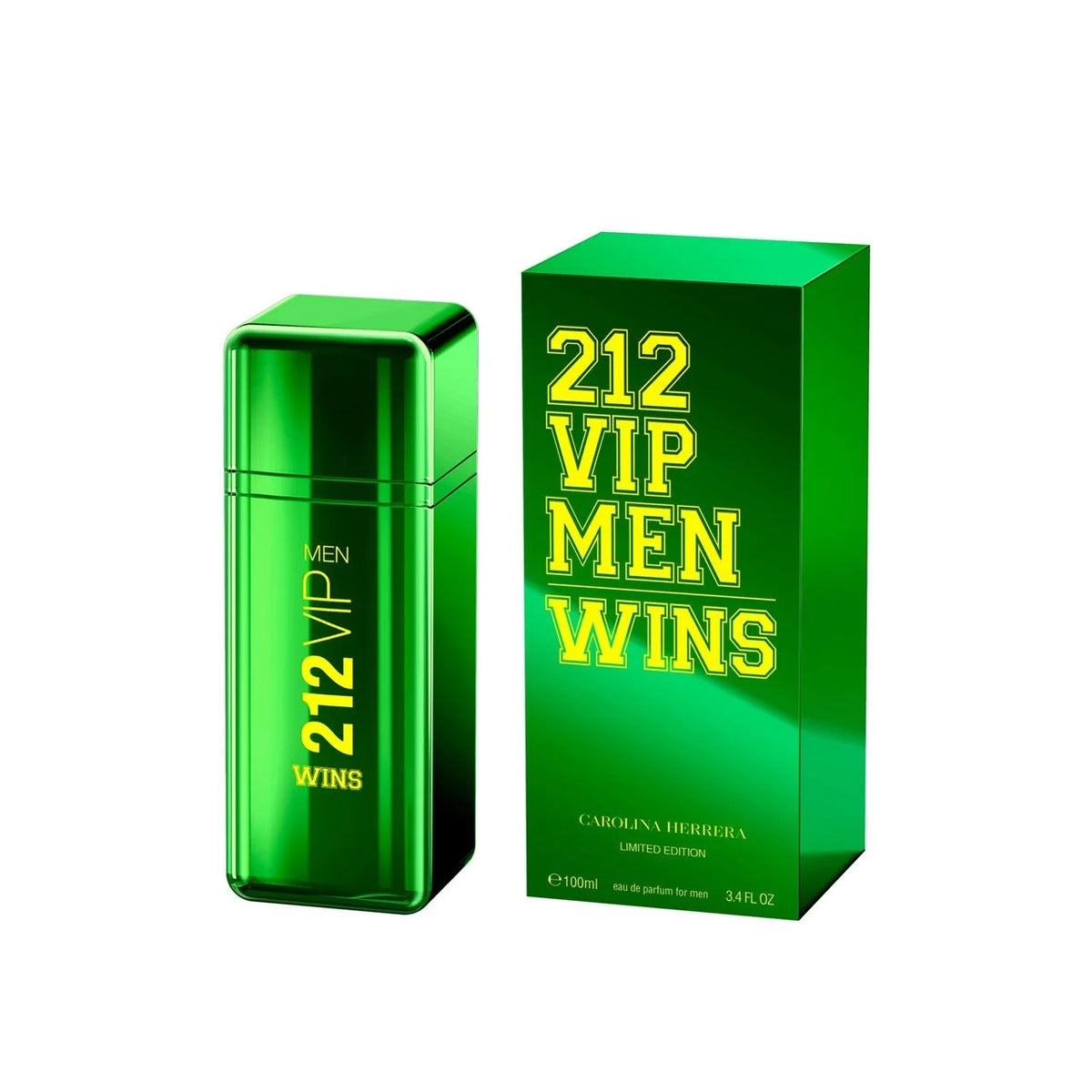 Carolina Herrera 212 VIP Wins Eau De Parfum Spray (Limited Edition) - 100ml - Dubai - 100% Original Testers