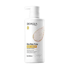 Bioaqua Rice Raw Pulp Body Wash – 500ml