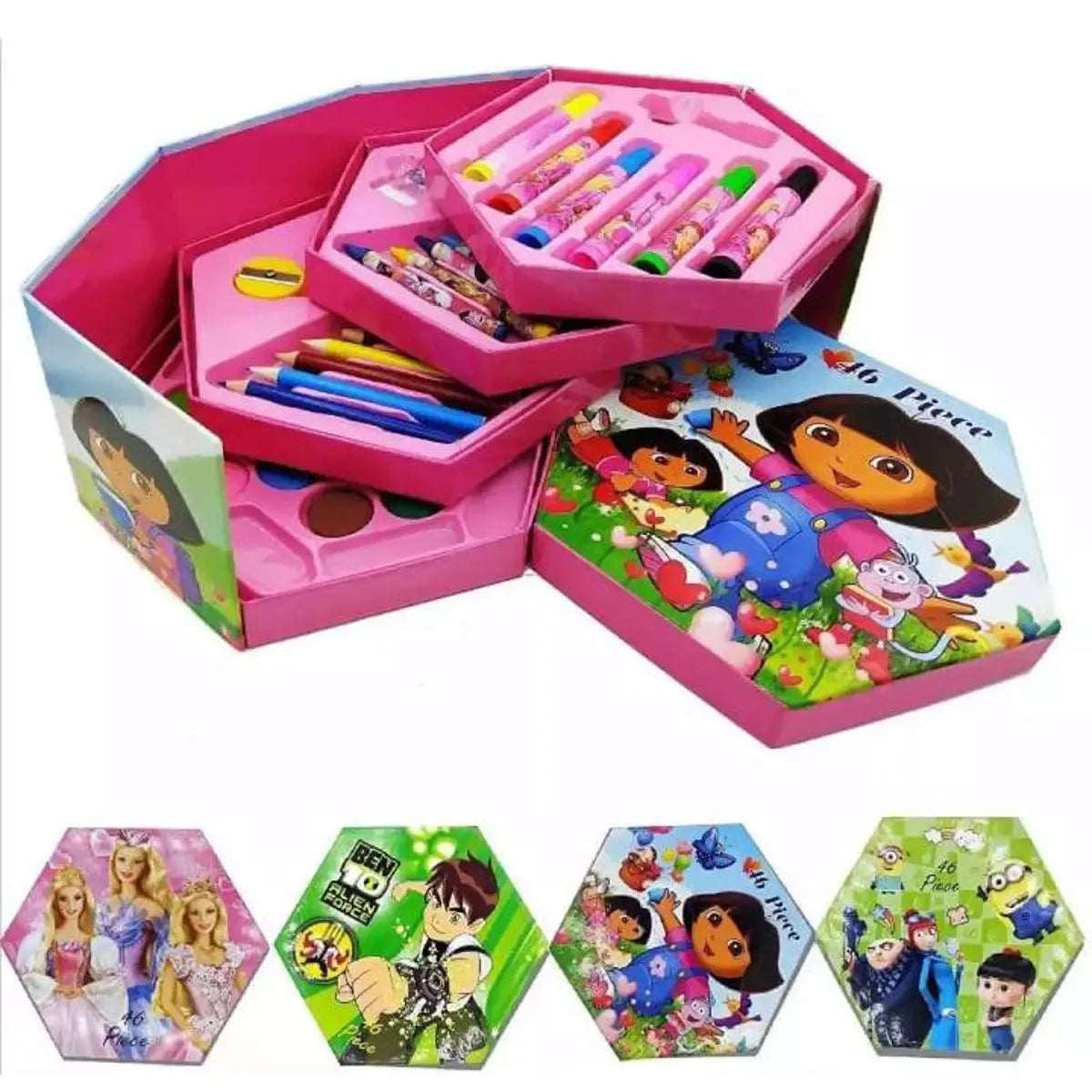 children's 46-piece art set