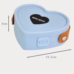 Heart Shaped Mini Jewellery Box with Mirror