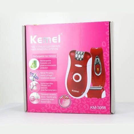 Kemei 3 in 1 Epilator