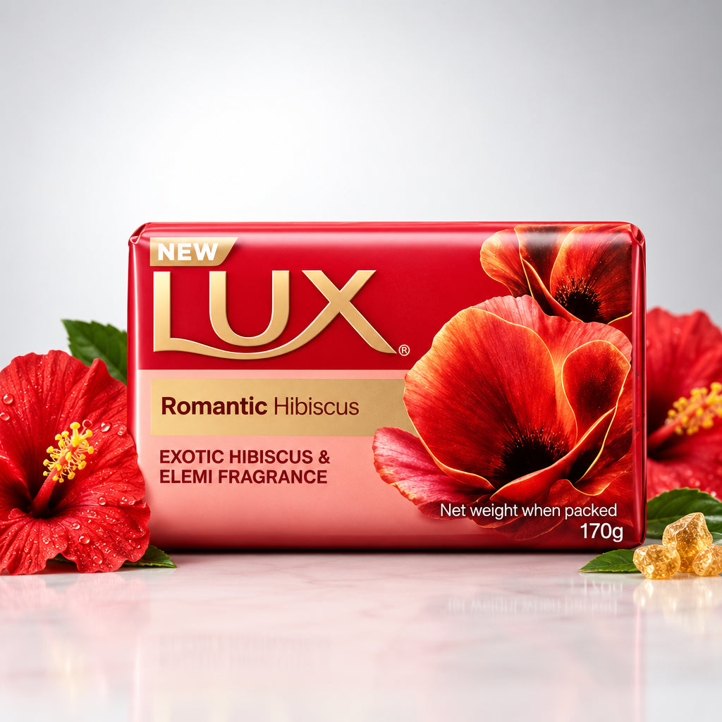 Lux Romantic Hibiscus Soap Bar