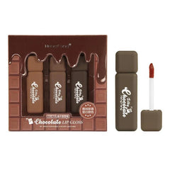 3Pcs Silky Chocolate Heng Fang Soft Matte Lipstick