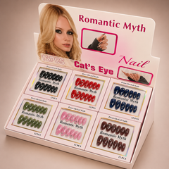Romantic Myth Cat Eye Press-On Gel Nails