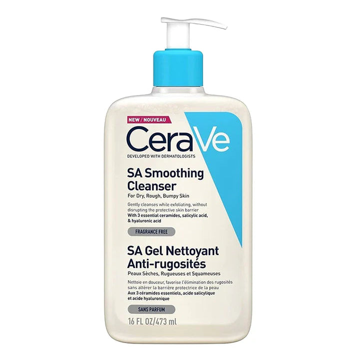 CeraVe SA Salicylic Acid Smoothing Cleanser - 473ml