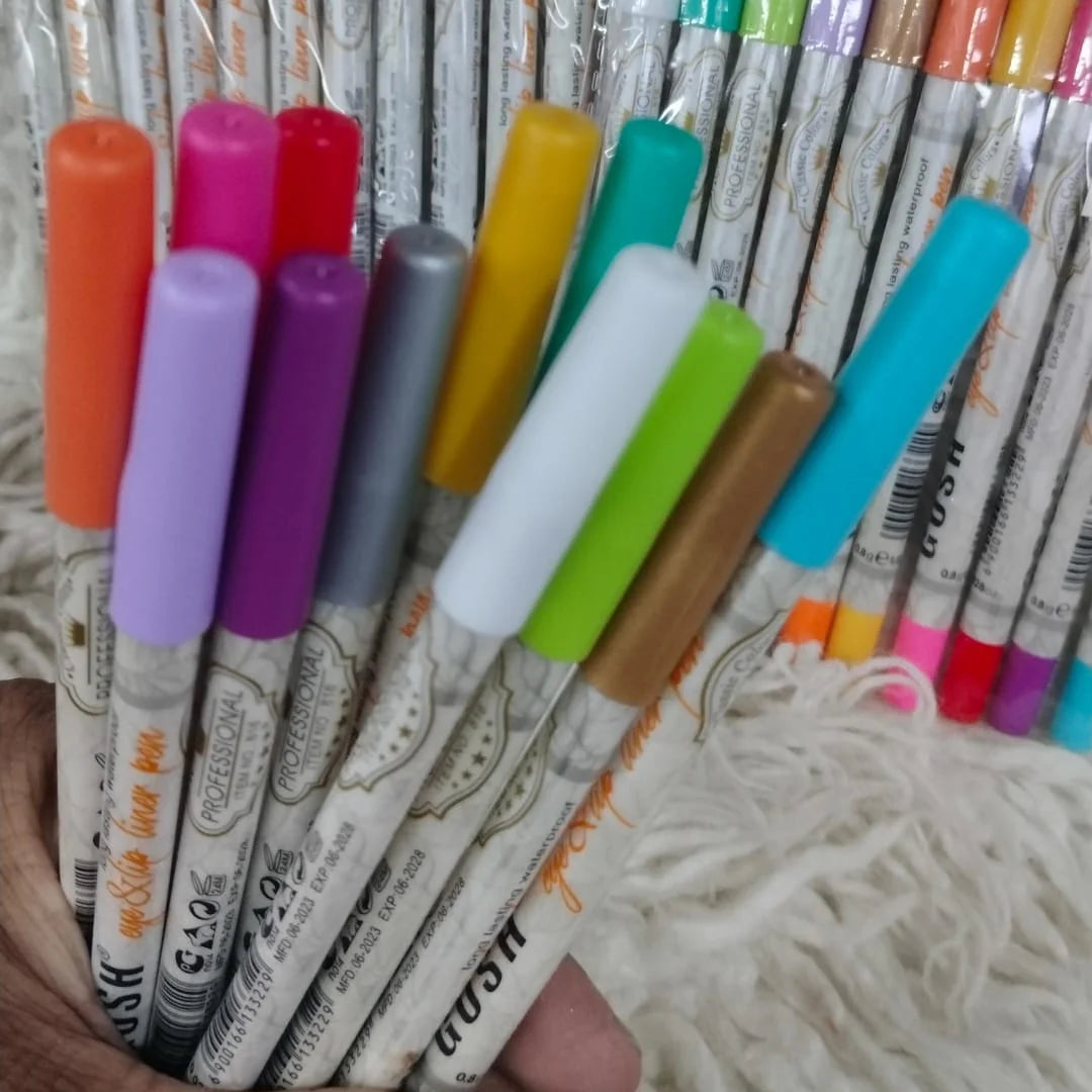 GOSH Professional Eye & Lip Liner Collection - 12 Pcs