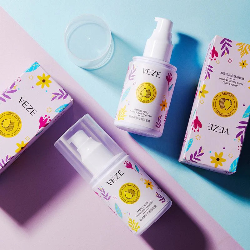 VEZE amino acid perilla bubble mud film cleansing deep mud film - 50g