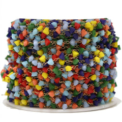 Handmade Beaded Chains Permanent Bracelet