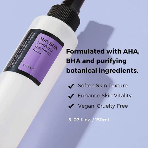 Cosrx AHA BHA Clarifying Treatment Toner - 150ml