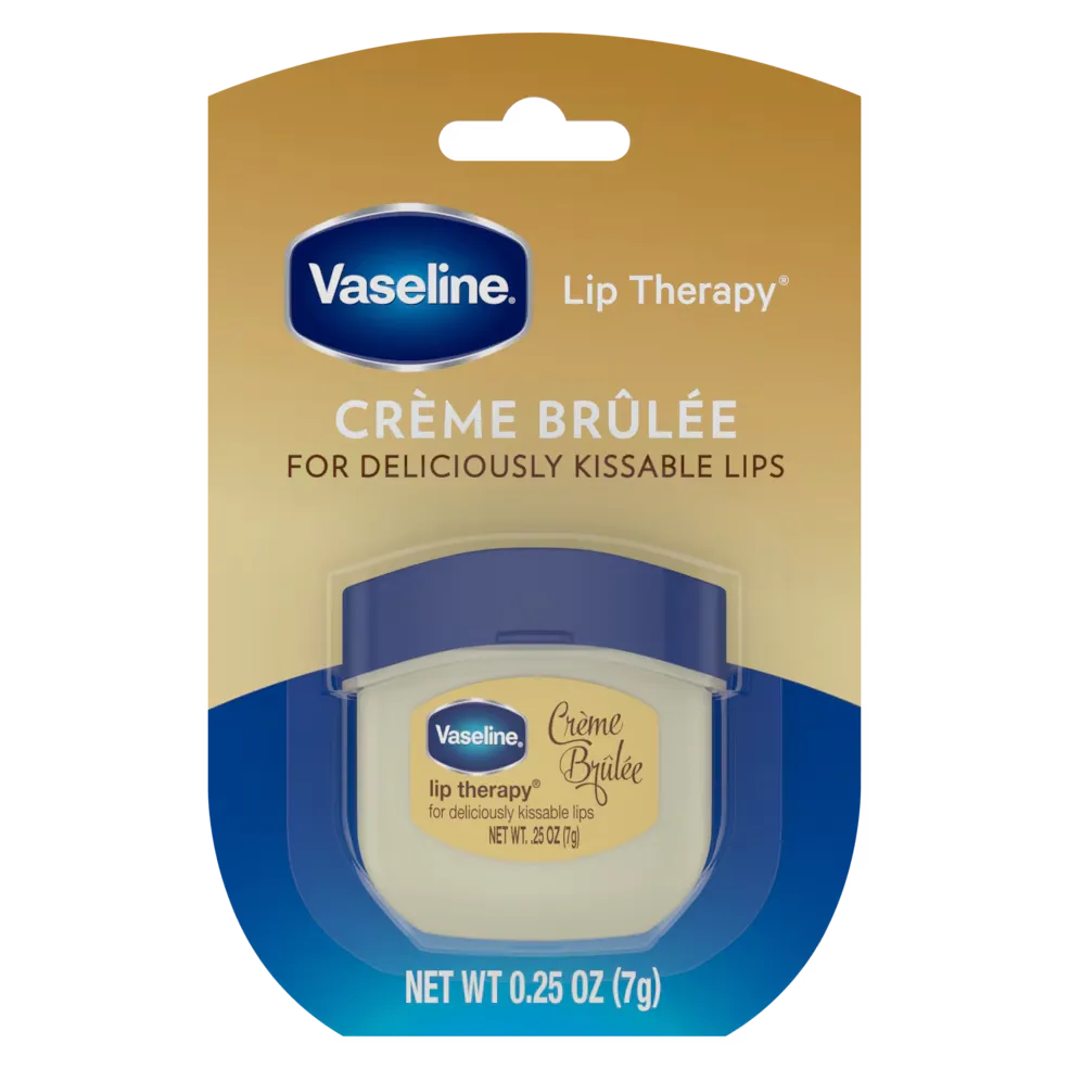Description for Vaseline Lip Therapy Lip Balm Crème Brûlée - 7g