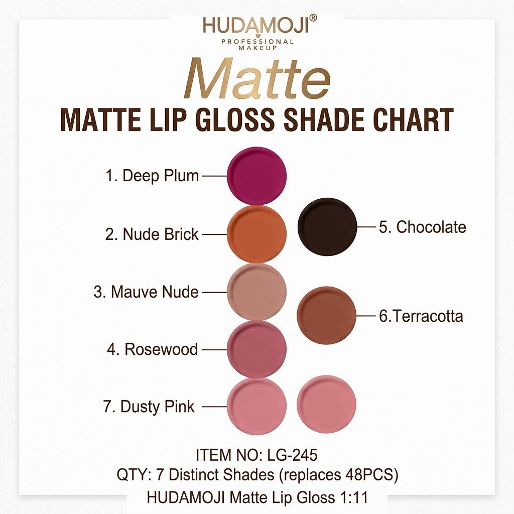 Huda Moji Matte Lip Gloss