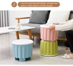 Portable Drum Storage Stool and Sitting Chair