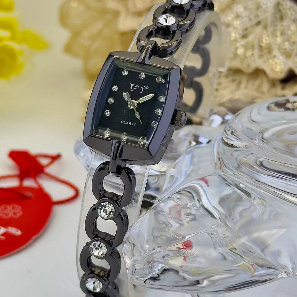 FT Ladies Fancy Watch – Elegant Nugina Chain & Dial