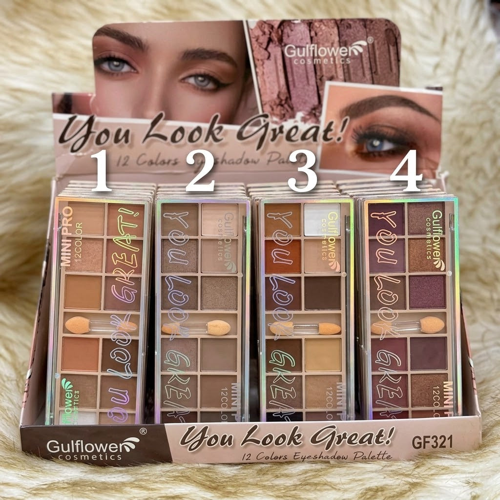 Gulflower You Look Great eyeshadow palette - 12-color