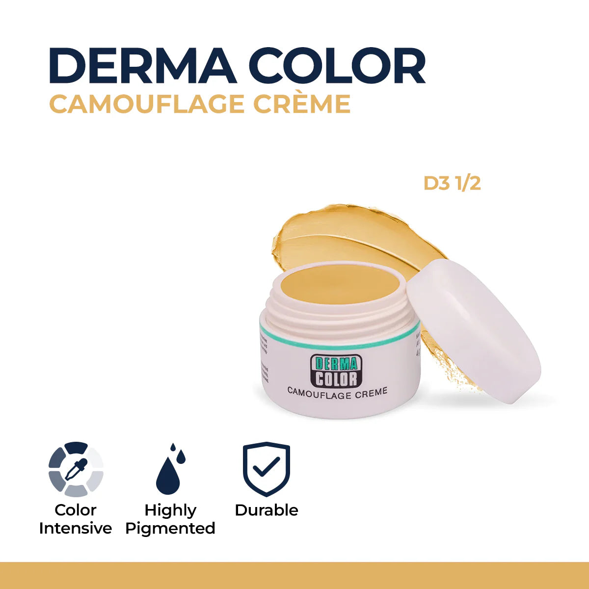 Kryolan - Derma Color Camouflage Crème - 30GM