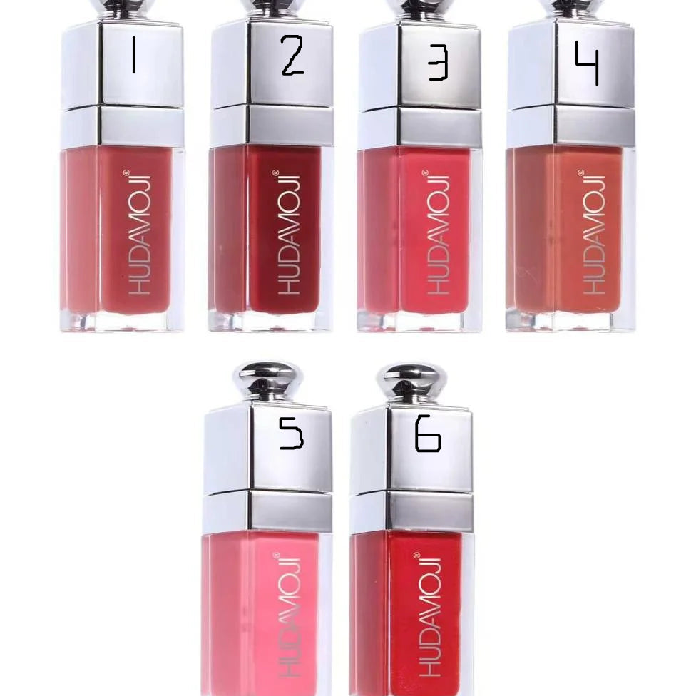 Hudamoji Shiny Bear Keychain Lip Gloss