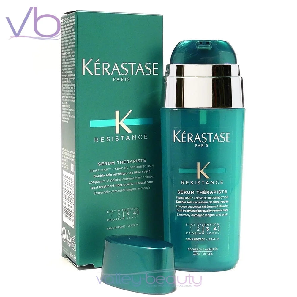 Kerastase Resistance Serum Therapiste Dual Treatment Fiber Quality Renewal Care (Extremely Damaged Lengths and Ends) 30ml / 1.01oz