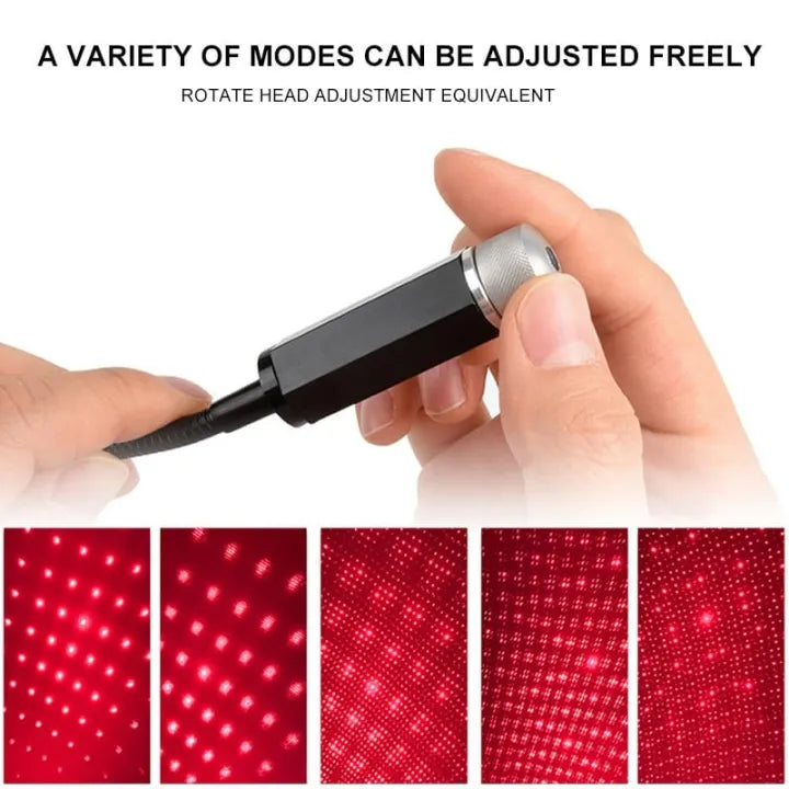 Car Starry Sky Interior Atmosphere Lights