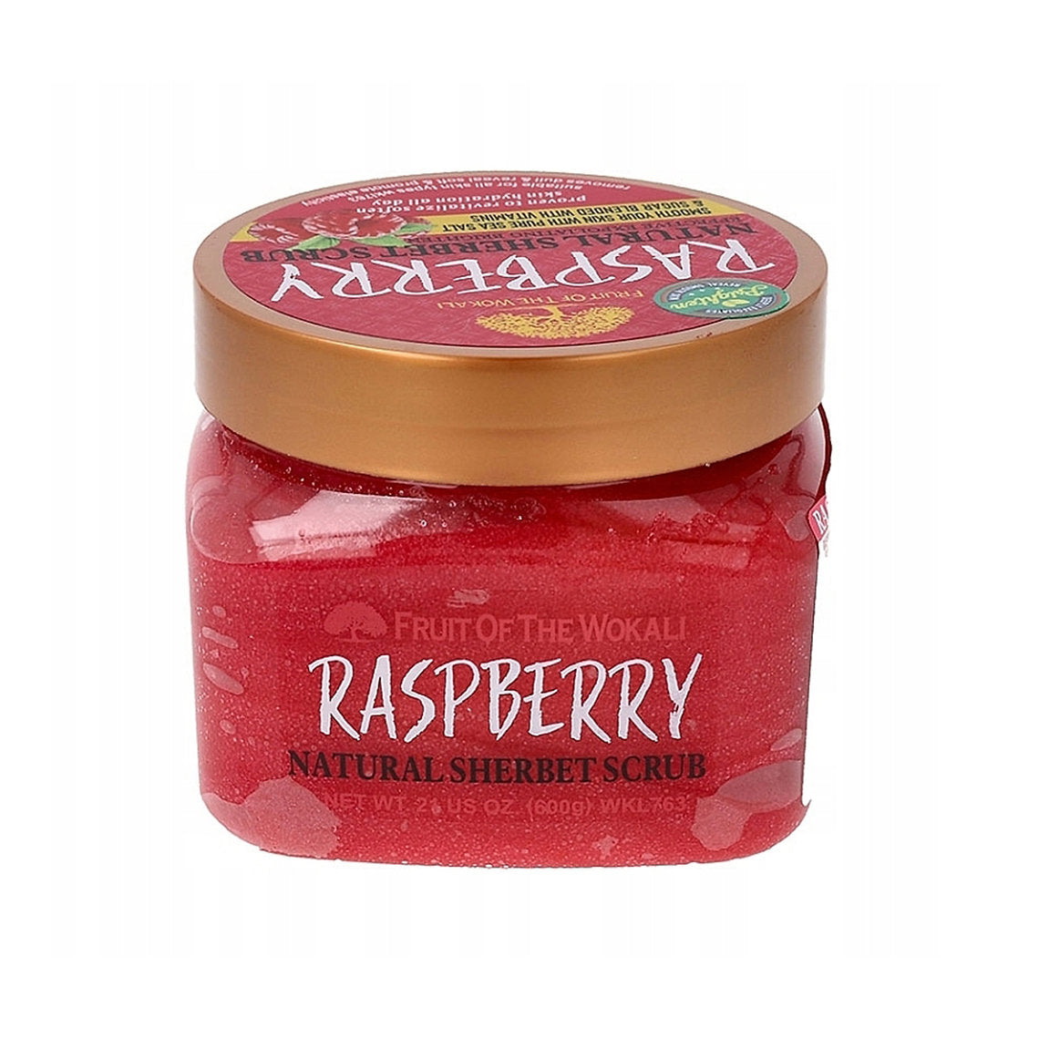 Fruit Of The Wokali Raspberry Natural Sherbet Scrub - 600g