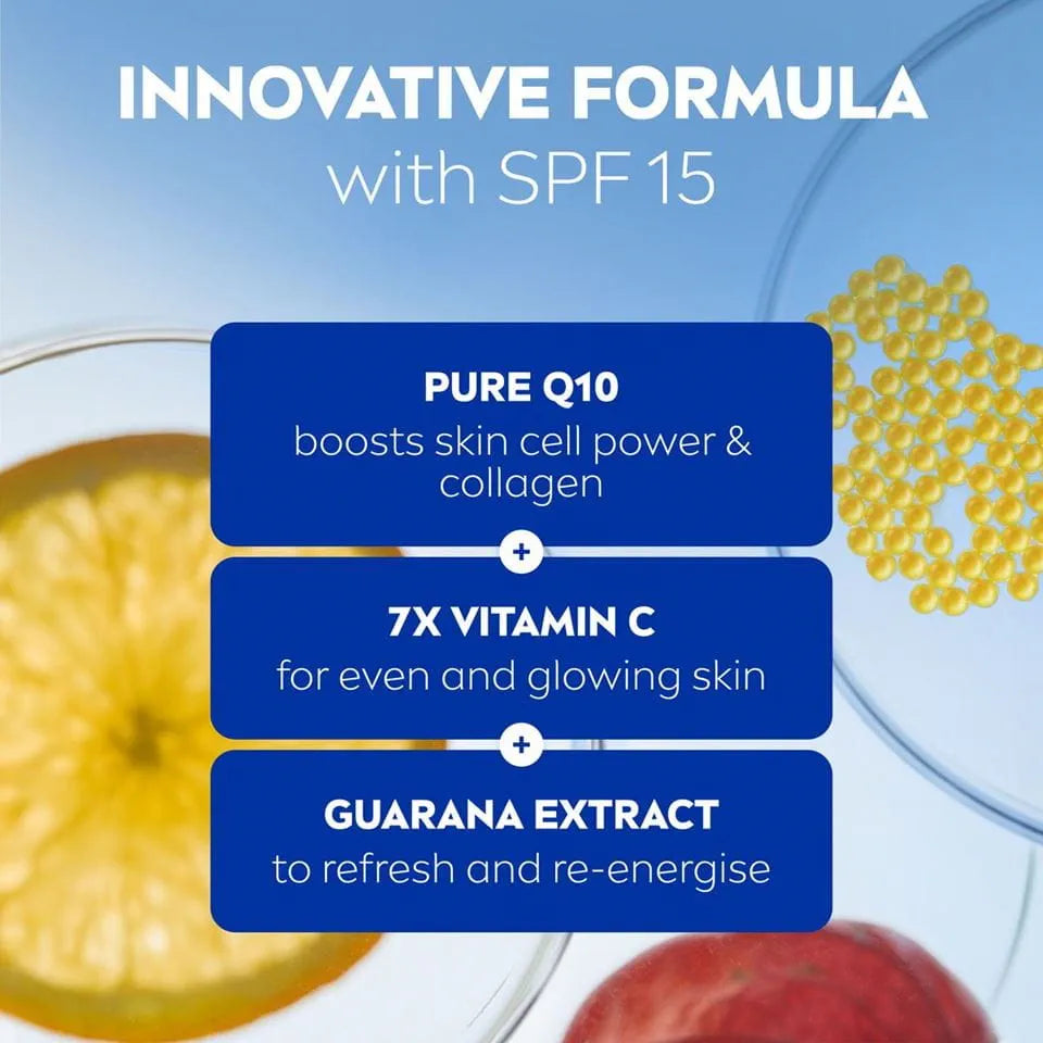 Nivea Q10 Power Anti-Wrinkle Firming Day Cream (SPF15) - 50ml