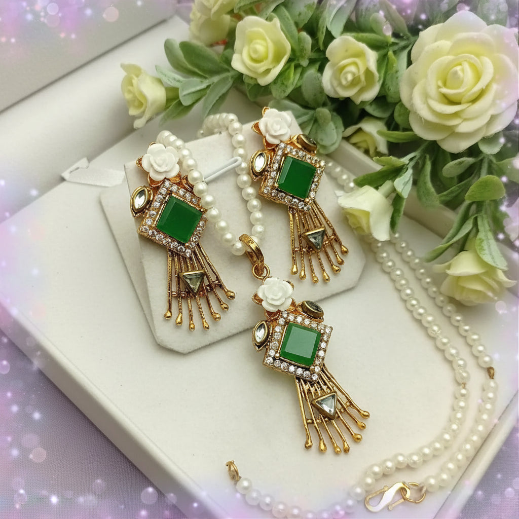 Turkish Locket Earrings Studs – Best Quality Collection