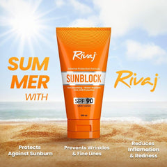 Rivaj UK SPF90 Sunblock