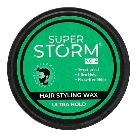 Super Storm Hair Styling wax Medium Hold NO 1