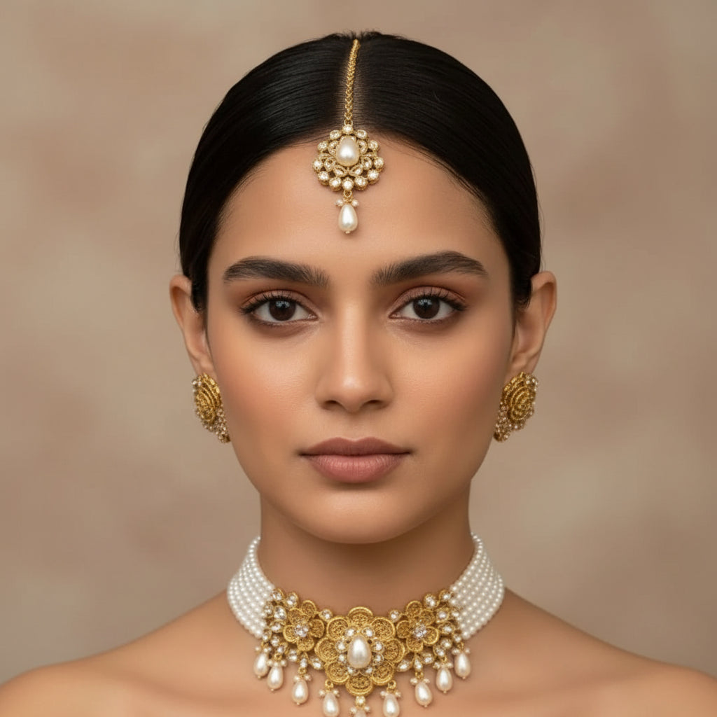 Turkish Flowers 🌹 Choker Set