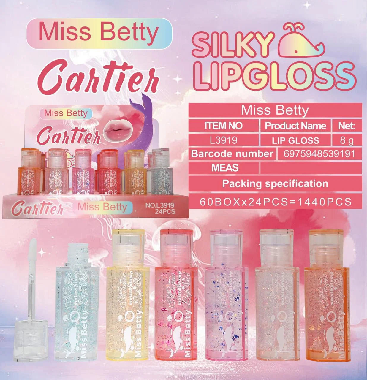 Miss Betty Silky Lipgloss