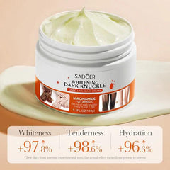Sadoer 7 Days Whitening Dark Knuckle Cream - 140gm