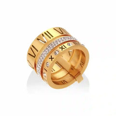 Stainless steel Roman ring  - Each