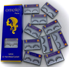 Emelle Paris 3D handmade eyelash - 10 Pcs Set