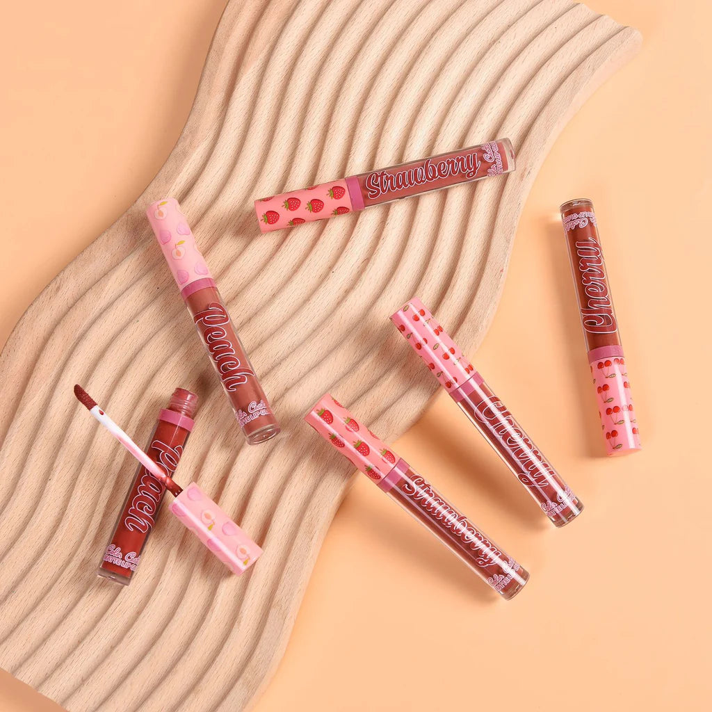 Color Castle Long Lasting Matte Lip Gloss - 4Pcs
