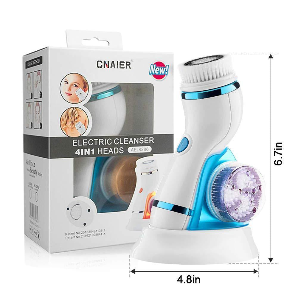 CNAIER AE-8286 is a 4-in-1 electric facial Massager