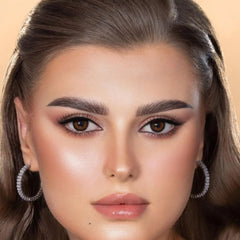 Dahab Daily Wear Collection Black Contact Lenses
