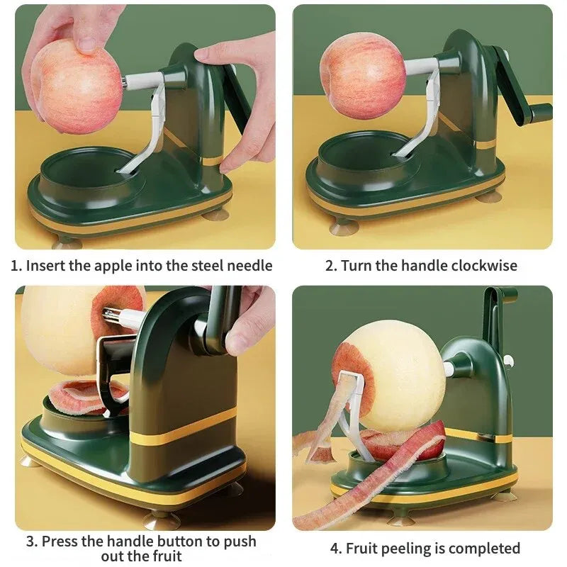 Manual Rotatable Apple Pear Peeling Machine