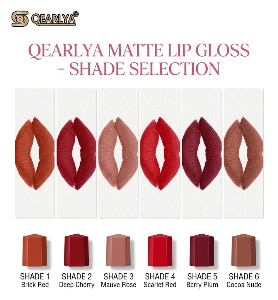 Qearlya Long Lasting Matte Lipgloss