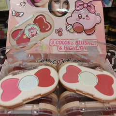 Mocallure 3 Colors Blush & Highlighter