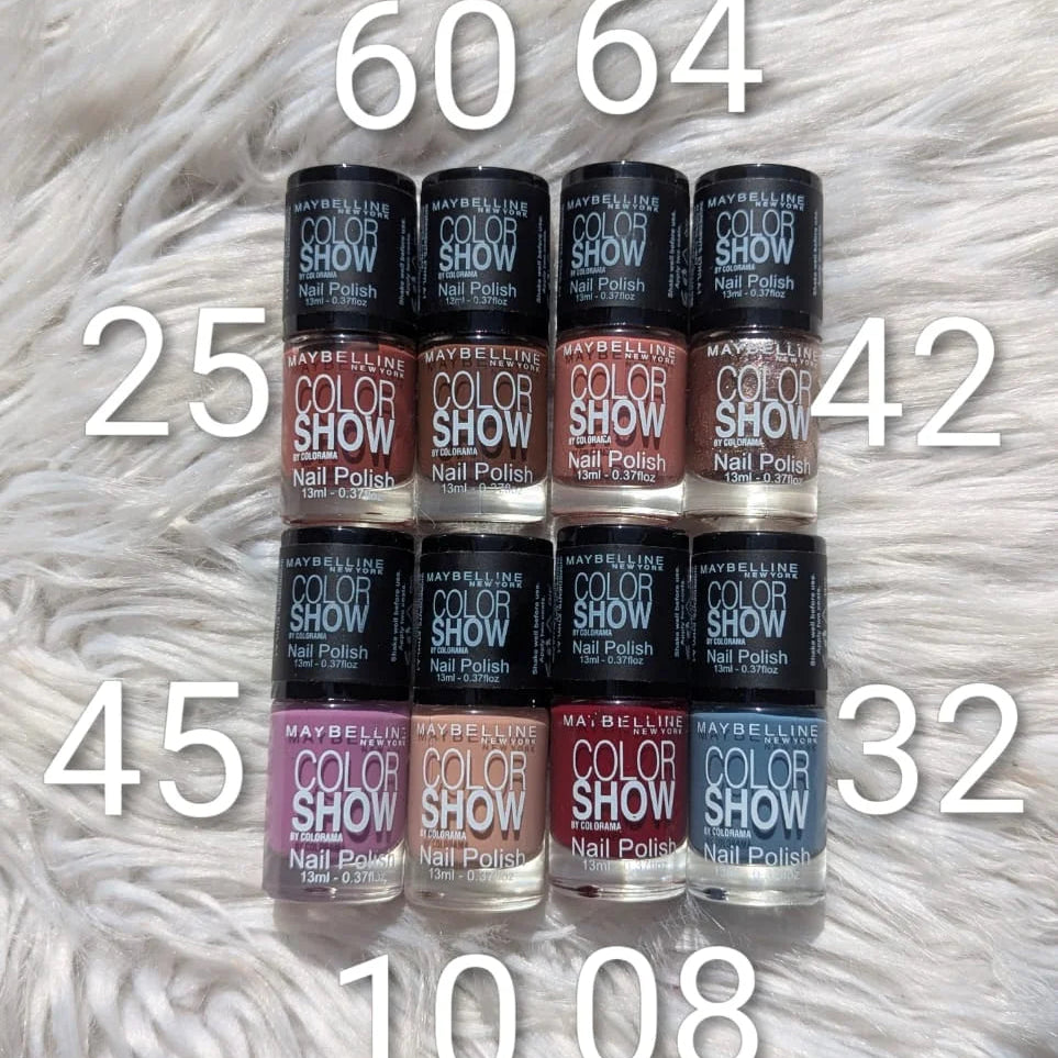 Maybelline Permanent Nail Paint