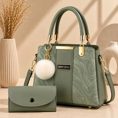 Jimmy Choo Handbag & Pouch Set