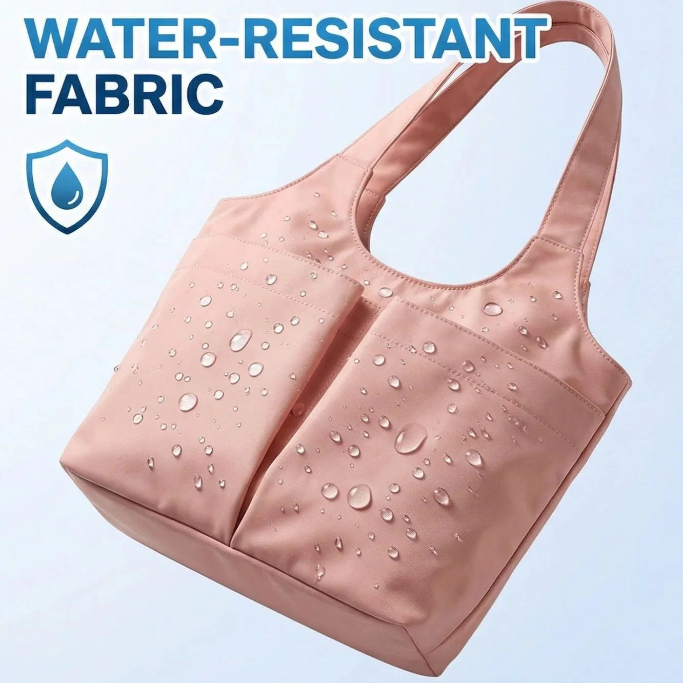 Casual Waterproof Nylon Shoulder Bag - Each